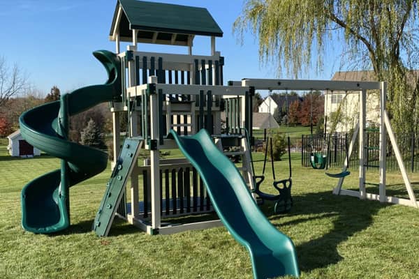 Timberline Backyard | Vinyl Swing Sets | Indiana and Ohio