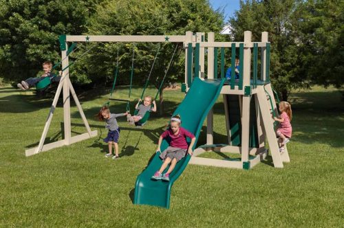 Timberline Backyard | Vinyl Swing Sets | Indiana and Ohio