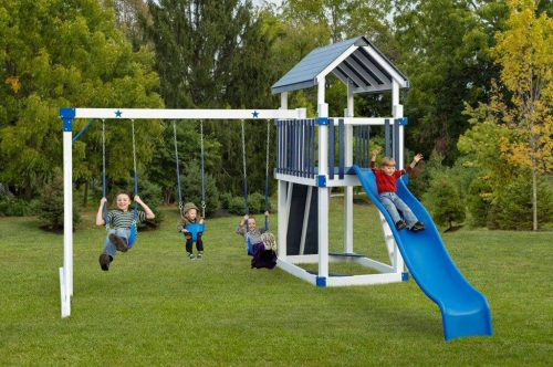 Timberline Backyard | Vinyl Swing Sets | Indiana and Ohio