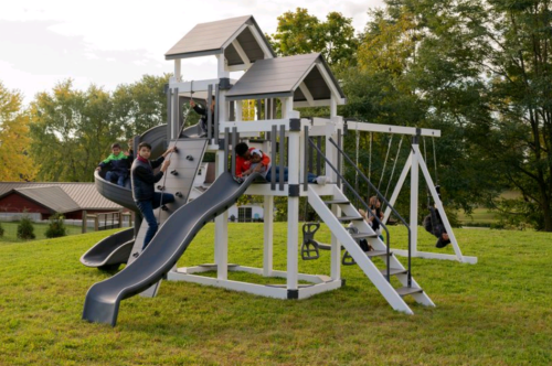 Timberline Backyard | Vinyl Swing Sets | Indiana and Ohio