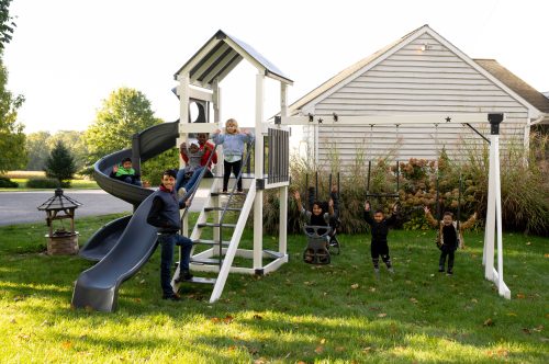 Timberline Backyard | Vinyl Swing Sets | Indiana and Ohio